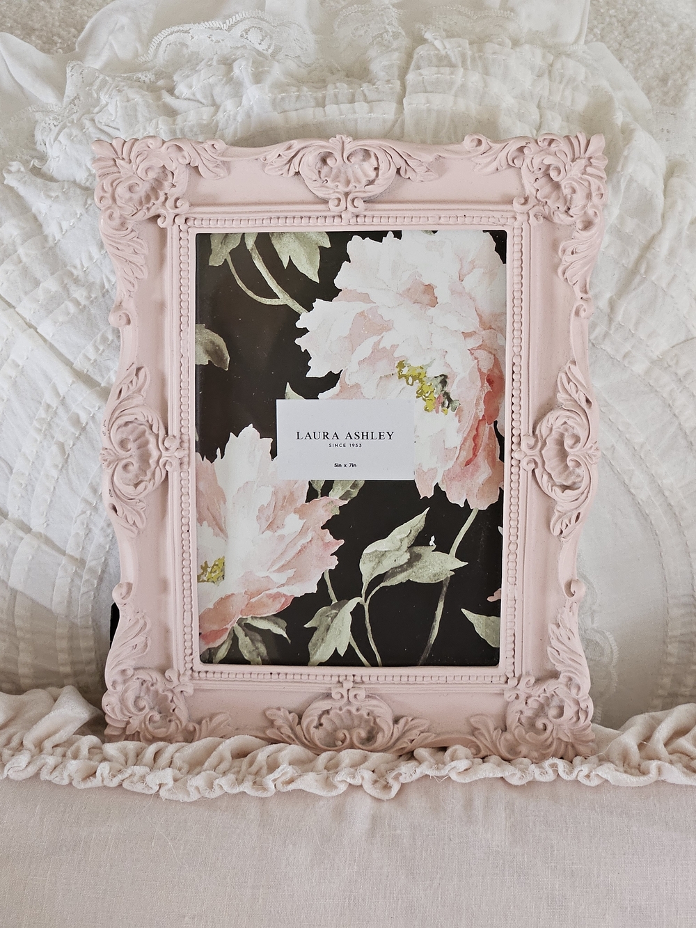 Laura Ashley Blush Pink Ornate Photo Frame - Picture 6 of 6
